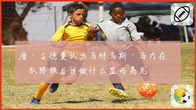 唐·古德曼认为马特乌斯·马内在狼队降级后该做什么显而易见